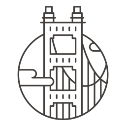 256x256 San Icon Of Line Style