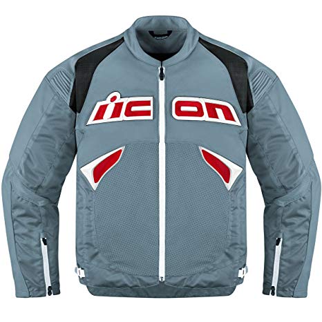 466x466 Icon Men's Sanctuary Grey Jacket, Xl Automotive