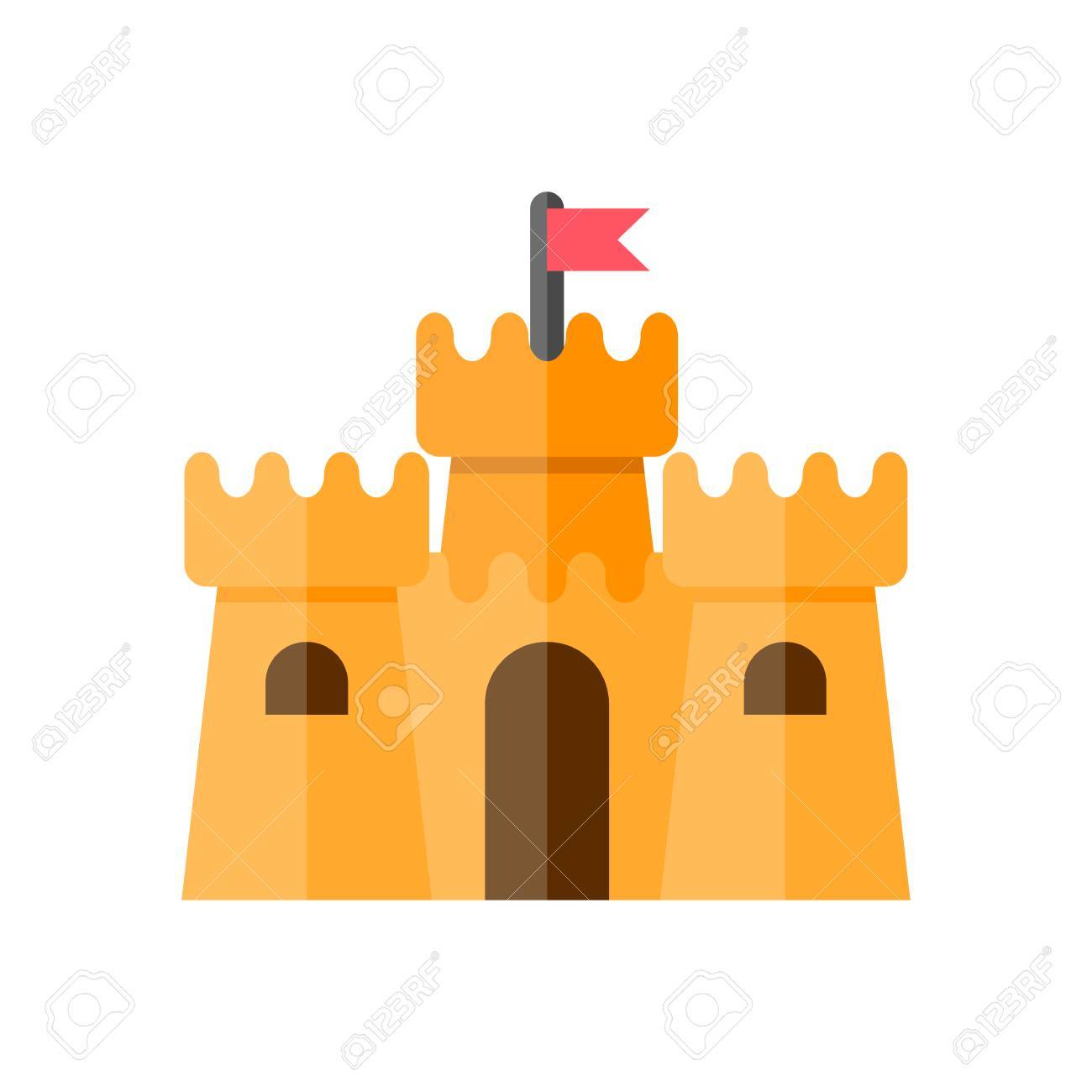 1300x1300 Sand Castle Icon Clipart Portal