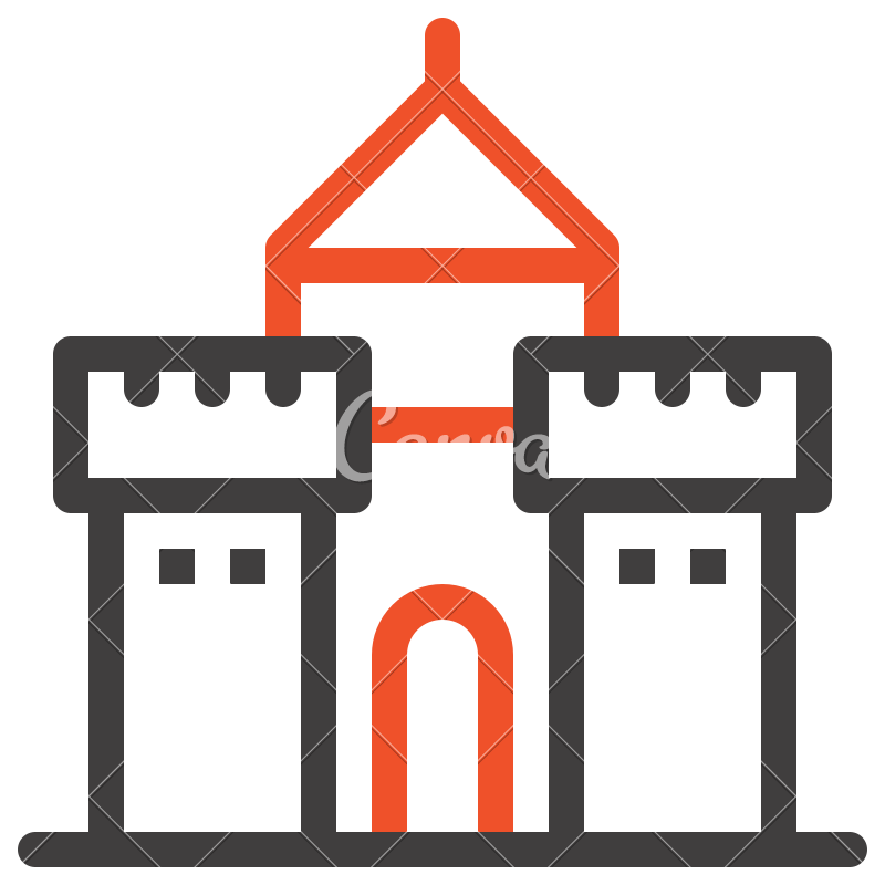 800x800 Sand Castle Icon