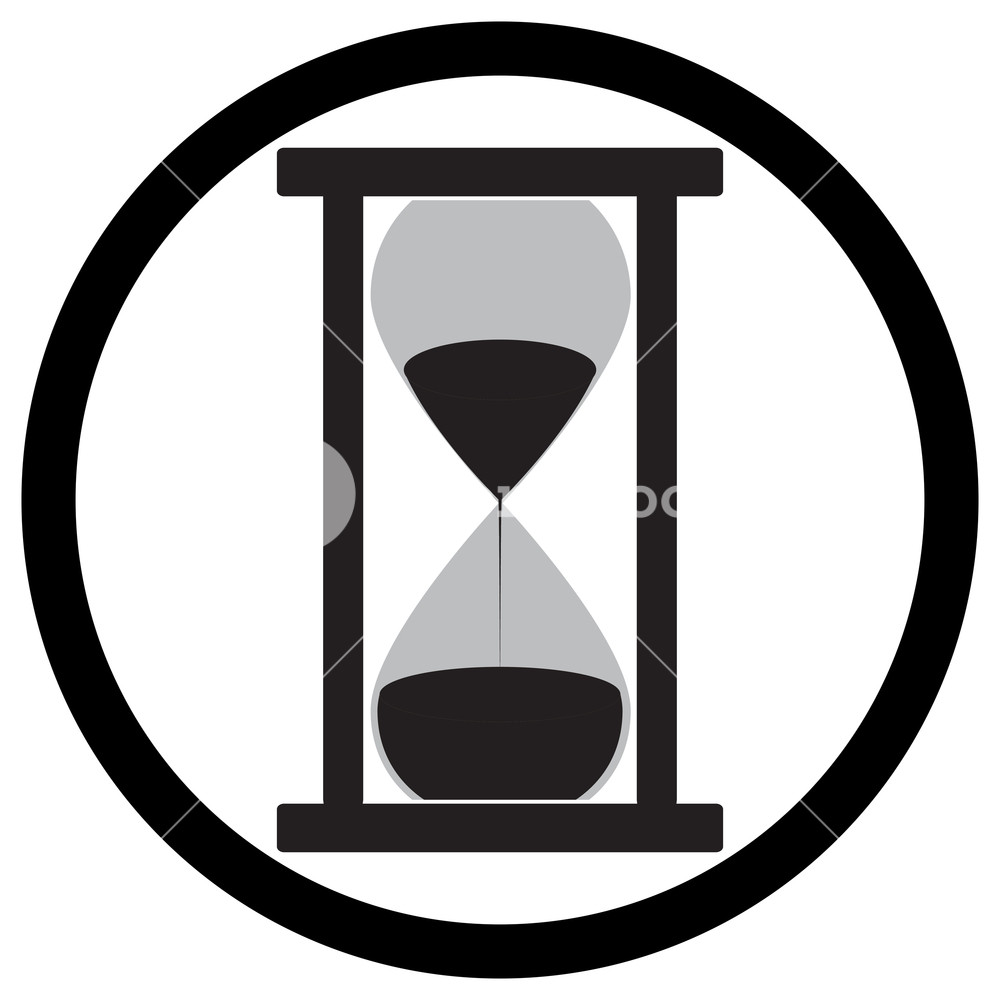 Hourglass Icon Flat Clock Instrument For Measure, Sandglass 1000x1000 Hourglass Icon Flat Clock Instrument For Measure, Sandglass