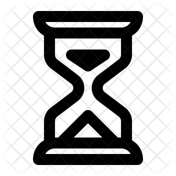 Sand Clock Icon Of Line Style 256x256 Sand Clock Icon Of Line Style