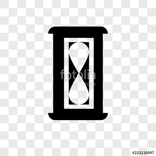 Sand Clock Icons Isolated On Transparent Background Modern 500x500 Sand Clock Icons Isolated On Transparent Background Modern