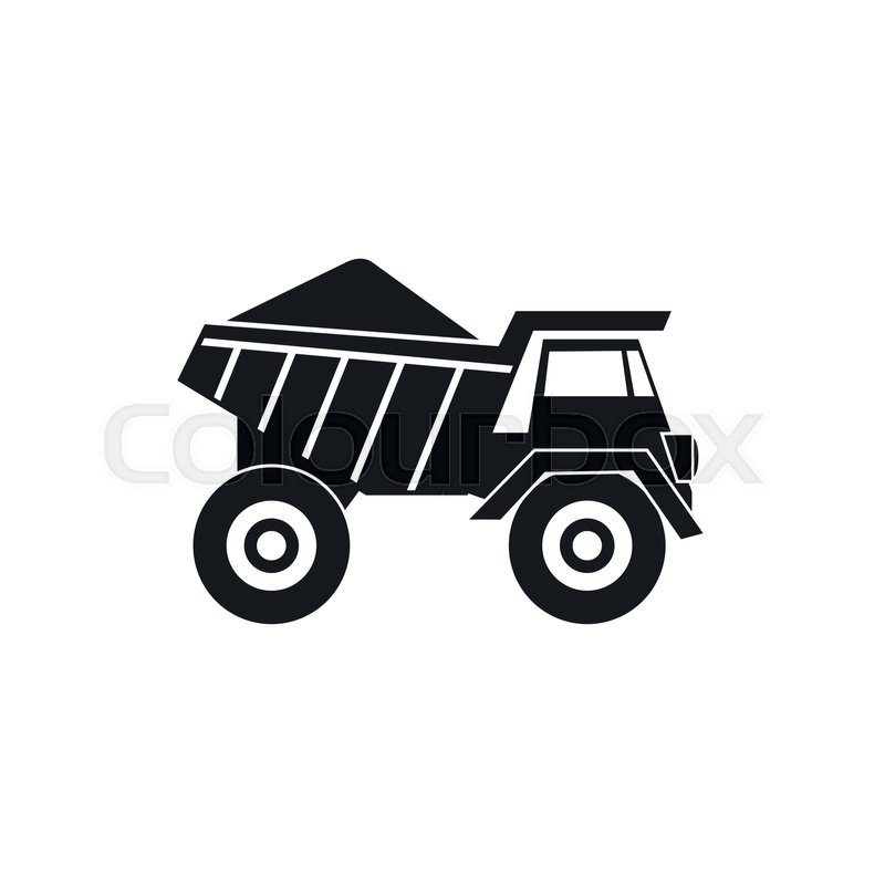 Dump Truck With Sand Icon In Simple Stock Vector Colourbox 800x800 Dump Truck With Sand Icon In Simple Stock Vector Colourbox