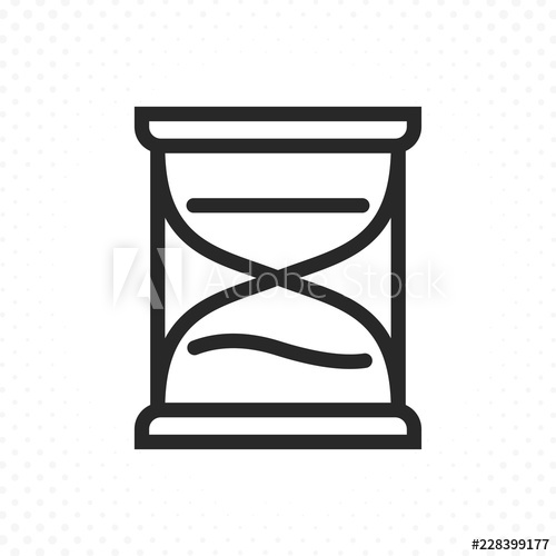500x500 Sand Clock Icon Deadline And Timer Icon, Hourglass Icon