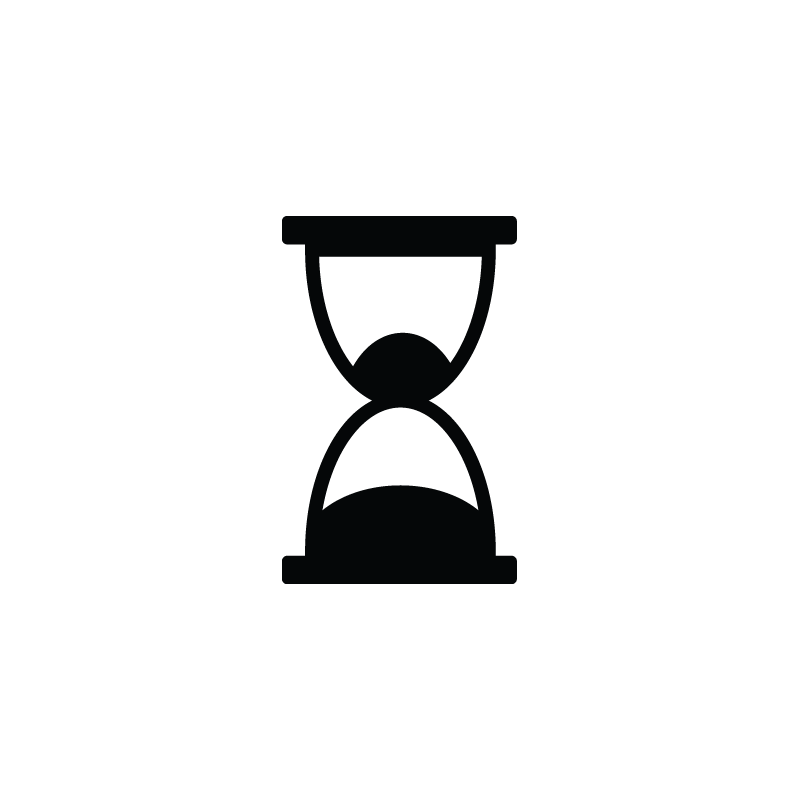 800x800 Sand Watch, Clock, Hourglass, Timer Vector Icon