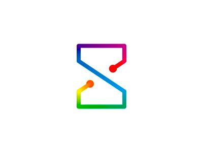 400x300 Sandglass S Letter Mark Logo Design Symbol Logos, Icons