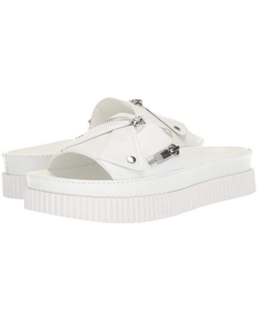 Kendall + Kylie Icon Slide Sandal In White 520x650 Kendall + Kylie Icon Slide Sandal In White