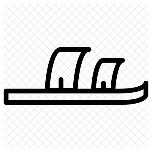 512x512 Sandal Icon Of Line Style