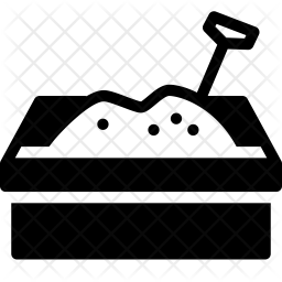 256x256 Sandbox Icon Of Glyph Style