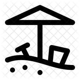 256x256 Sandbox Icon Of Line Style