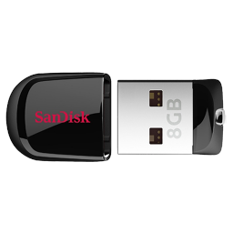 256x256 Sandisk Cruzer Fit Usb Icon Download Sandisk Usb Drive Icons