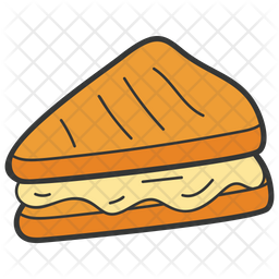 256x256 Sandwich Icon Of Doodle Style