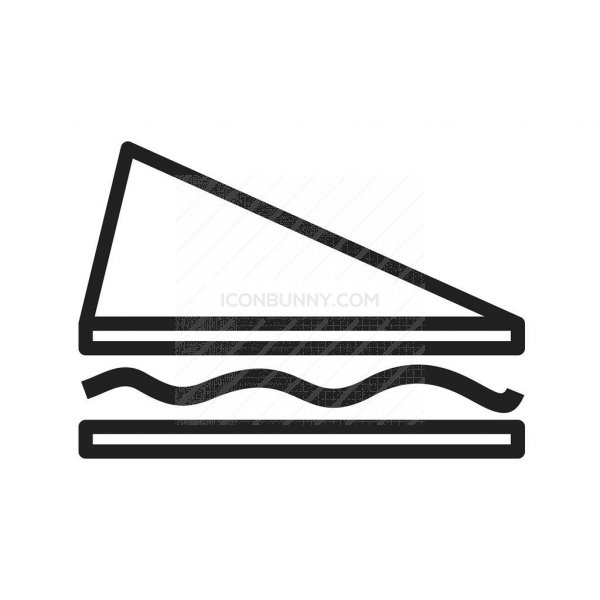 600x600 Sandwich Line Icon