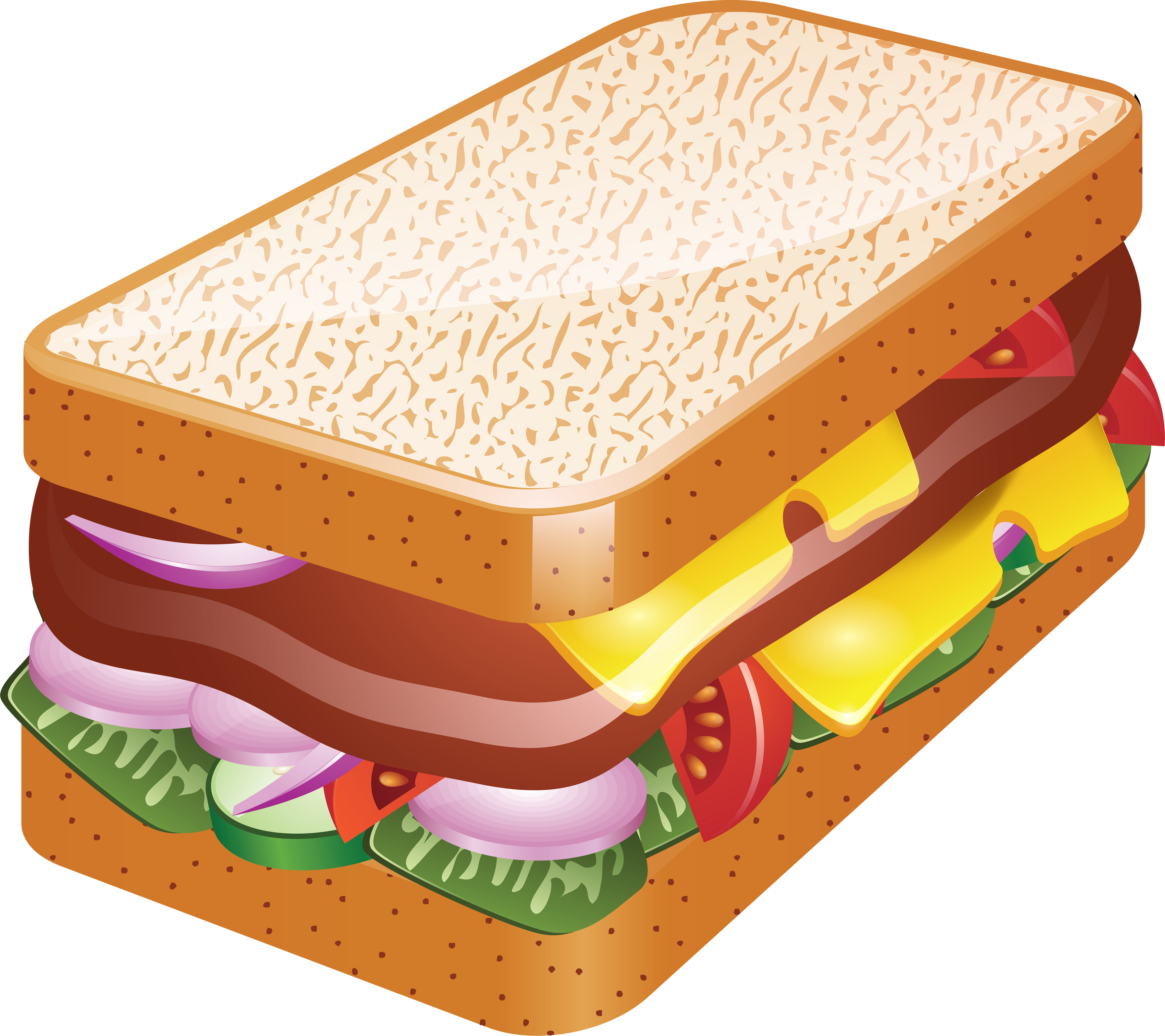 3473x3087 Burger And Sandwich Png Image Web Icons Png