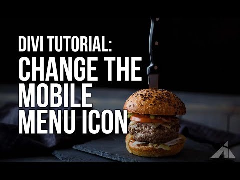 480x360 Divi Changing The Mobile Menu Icon