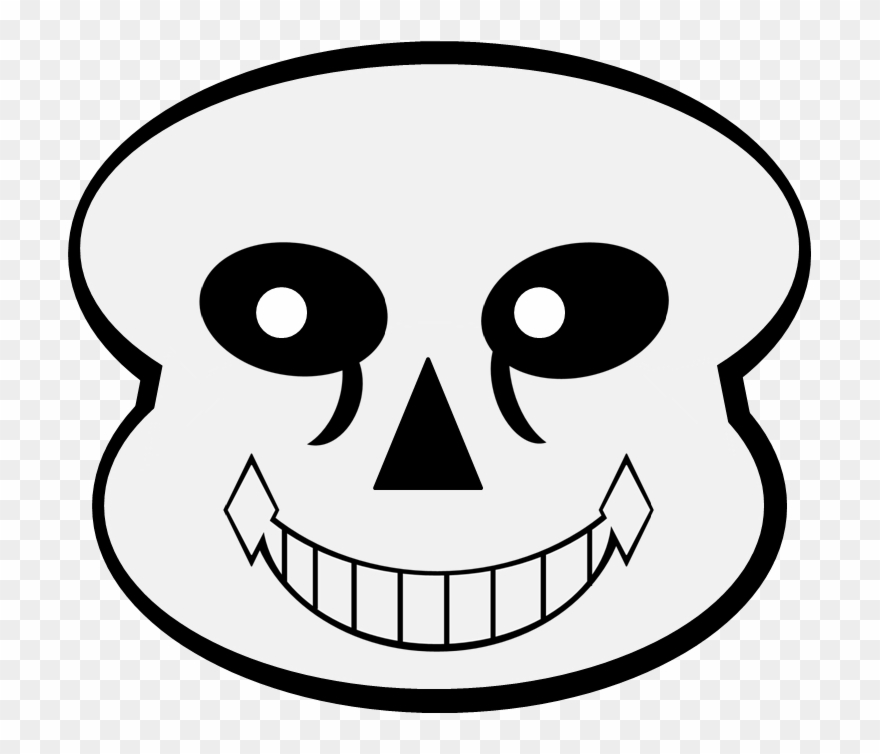 880x754 Sans Head Png