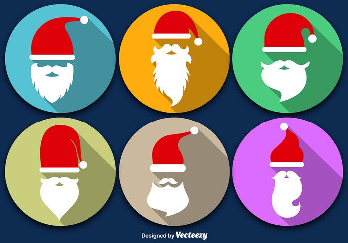700x490 Santa Claus Beard With Christmas Icon