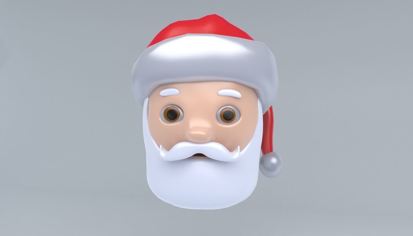 1400x800 Asset Santa Claus Icon Cgtrader