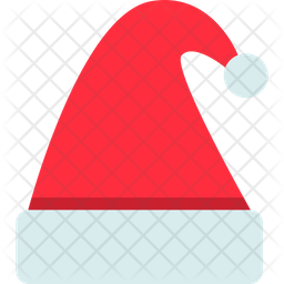 256x256 Santa Hat Icon Of Flat Style