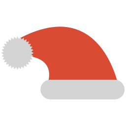 256x256 Santa Hat Icon Download Simple Christmas Icons Iconspedia