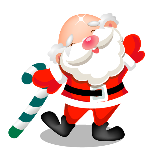 512x512 Santa Dancing Icon Santa Iconset Mid Nights
