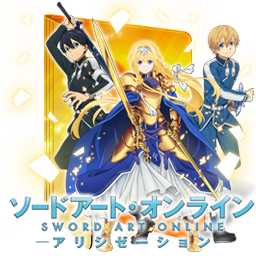 256x256 Sword Art Online Alicizatio Folder Icon Animeicons
