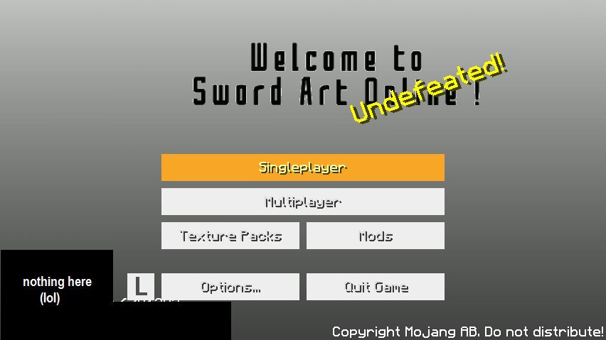 852x479 Sword Art Online Texture Pack D
