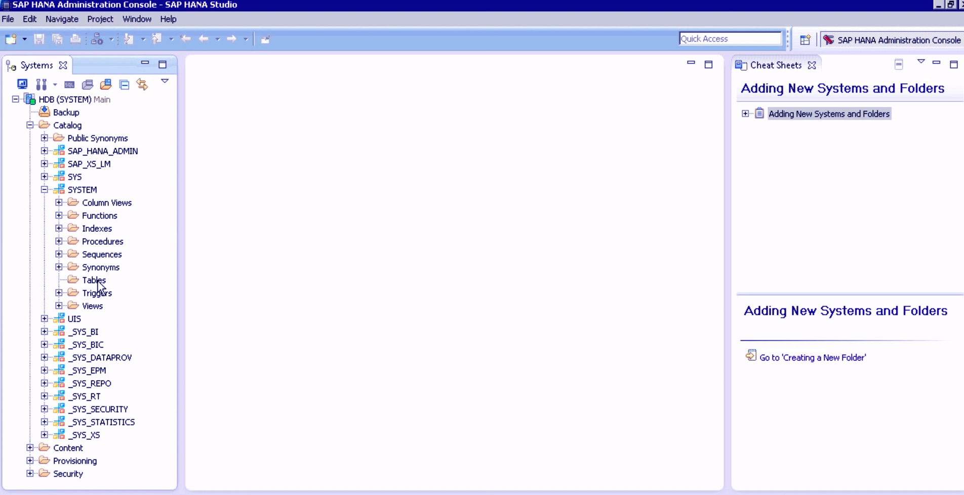 1904x978 Sap Hana Studio Administration Console