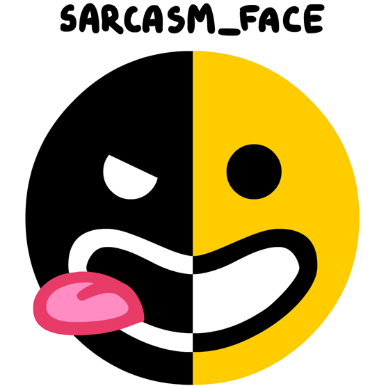 555x555 Sarcasm Icon