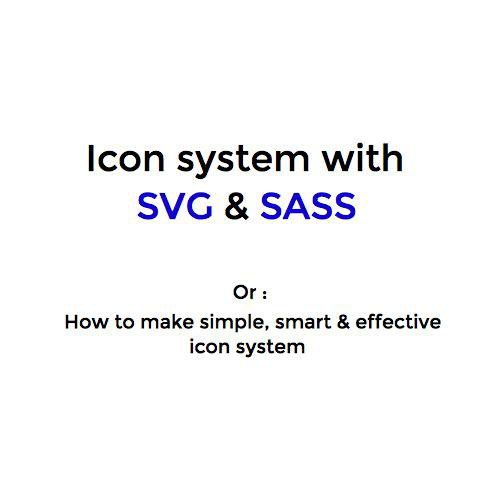 500x500 Icon System With Sass