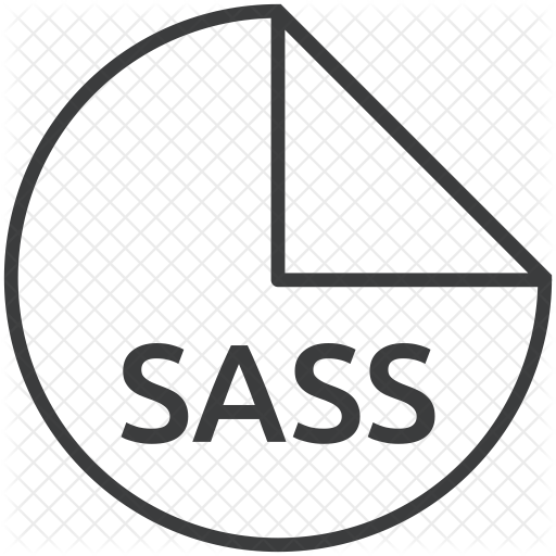 512x512 Sass Icon Of Line Style