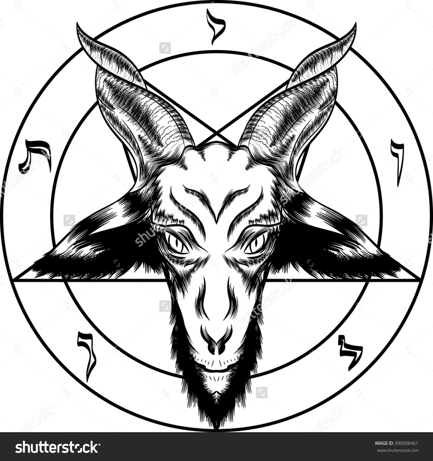 1500x1600 Satanic Icon