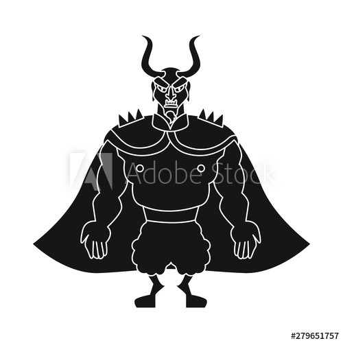 500x500 Vector Design Of Devil And Man Icon Collection Of Devil And Satan