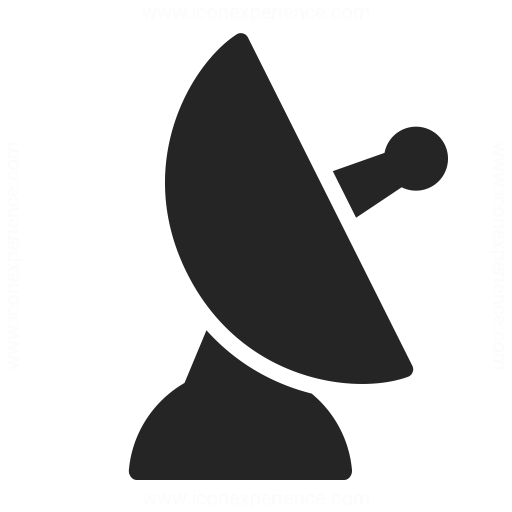512x512 Satellite Dish Icon Iconexperience