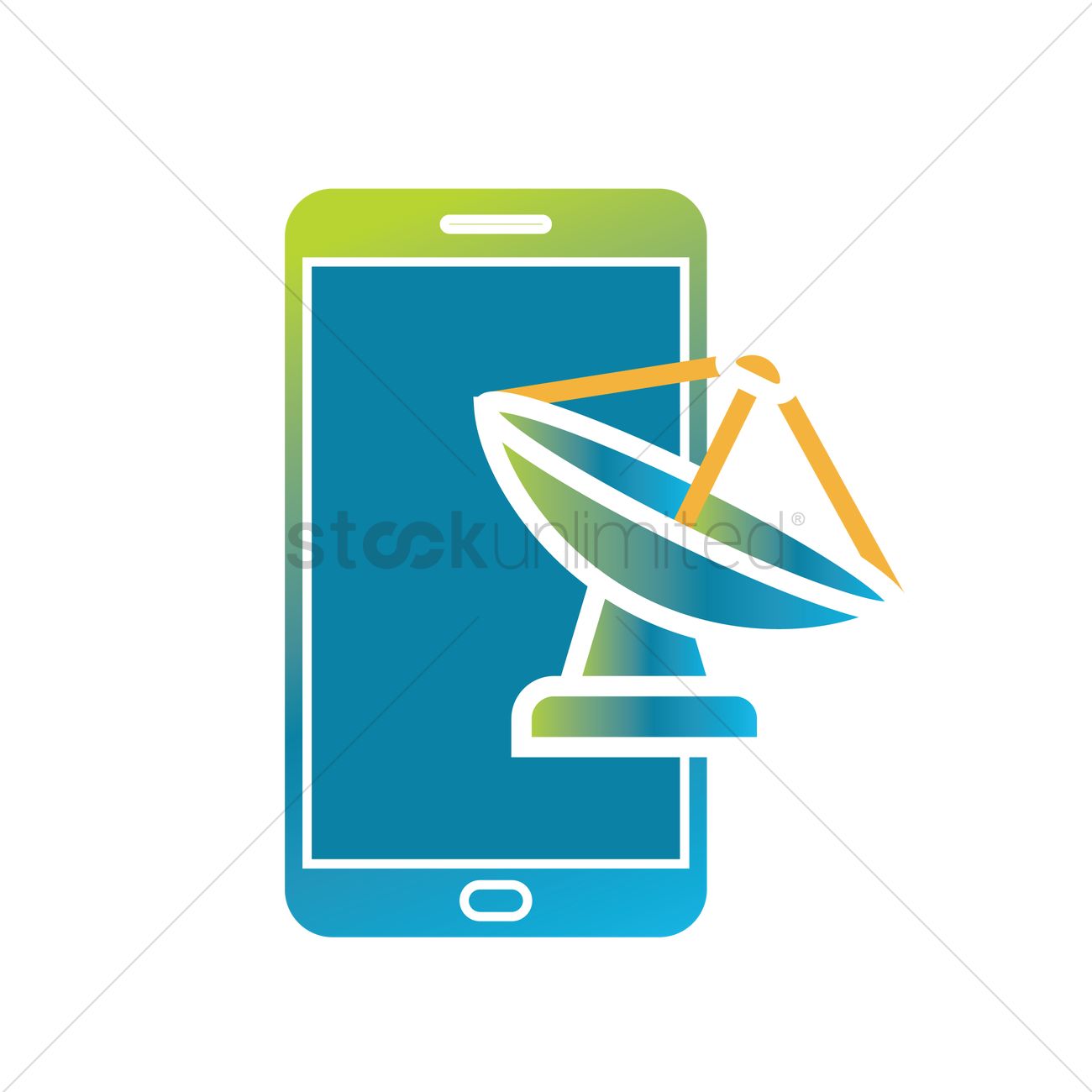 1300x1300 Satellite Dish Icon Vector Image