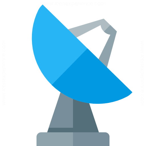 512x512 Iconexperience G Collection Satellite Dish Icon