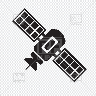 400x400 Satellite Icon Vector Image Of Signs, Symbols, Maps Tumdee