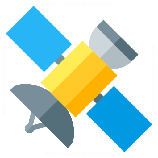 512x512 Iconexperience G Collection Satellite Icon
