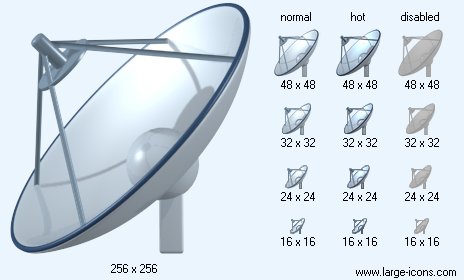 464x280 Satellite Tv Icon Image Business Icons