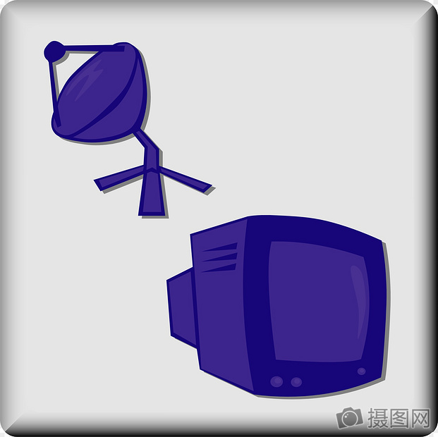 621x620 Satellite Tv Icon Graphics Image Picture Free Download