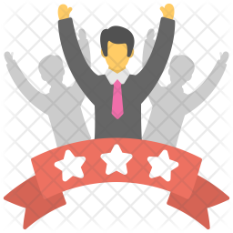 256x256 Client Satisfaction Icon Of Flat Style