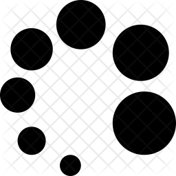 256x256 Saturation Icon Of Glyph Style