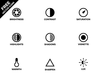 400x300 Free Instagram Tools Icon Set Vector