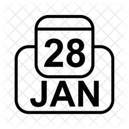 256x256 Saturday Icon Of Line Style