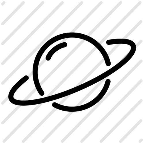 500x500 Saturn Icon, Space, Internet, Planet, Seo, Icons Download Premium