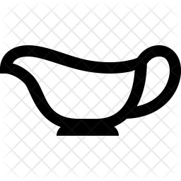 256x256 Sauce Icon Of Line Style