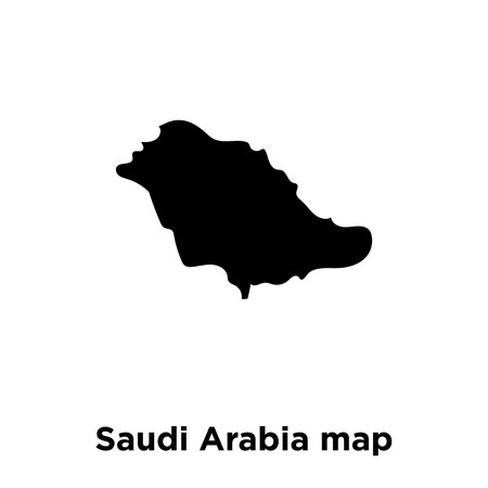 450x450 Saudi Arabia Map Icon Vector Isolated On White Background, Logo