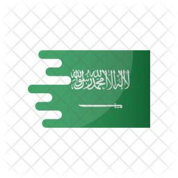 256x256 Saudi Arabia Icon Of Flat Style