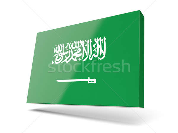 600x450 Square Icon With Flag Of Saudi Arabia Stock Photo Mikhail